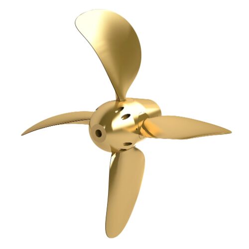 marine feathering propeller