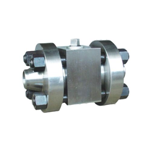 marine butt weld ball valve white background