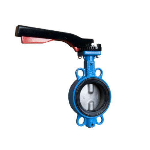 marine ed series wafer butterfly valve white background