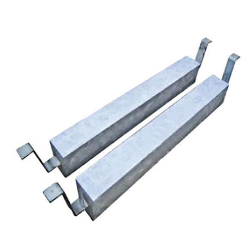 aluminum anode for storage tank