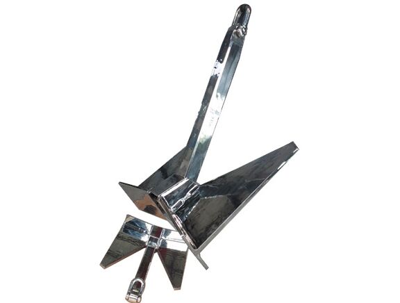 marine stainless iron cjt 20 hhp anchor