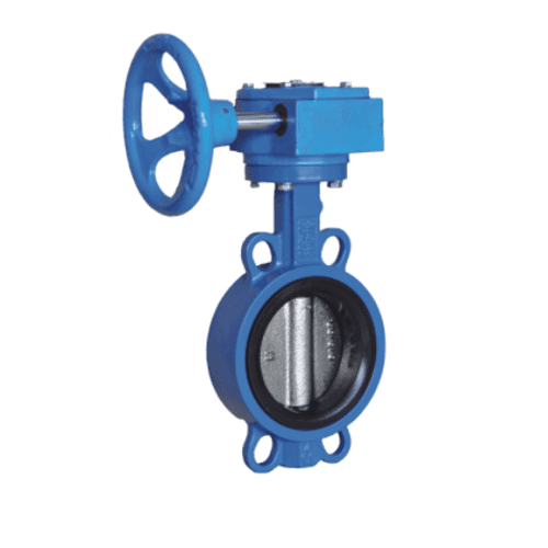 marine yd series wafer butterfly valve type a white background